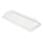 Tampa de Plstico rPET Transparente 224x95x35mm para Recipiente Sushi 164 un