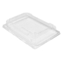 Tampa de Plstico rPET Transparente 190x134x30mm para Recipiente Sushi 176 un