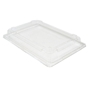 Tampa de Plstico rPET Transparente 233x158x30mm para Recipiente Sushi 70 un