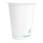 Copo de Carto para Bebidas 300ml 10oz Branco Plastic Free 20x50 un