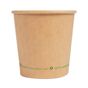 Copo de Carto para Bebidas 180ml 6oz Castanho Plastic Free 20x50 un