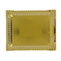 Travessa Naperon Aries em Carto Dourado para Pastelaria 220x270mm 100un