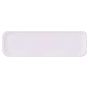 Travessa de Carto Comprida Cantos Rectos Branco 150x440mm 500 unit
