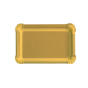 Travessa de Carto Dourado para Pastelaria 160x220mm 100 un