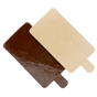 Disco de Carto Dupla Face Chocolate/Pralin com Pega 55x95mm 200 un
