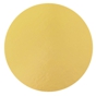 Disco Circular em Carto Metalizado A Ouro 160 mm 100 un