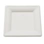 Prato Celulose de Cana de Acar Branco 200x200x15mm 1000un