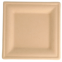 Prato Celulose de Cana de Acar Natural 160x160x10mm 20x50 un