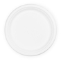 Prato Celulose de Cana de Acar Branco 255x19mm Vegware 10x50 un