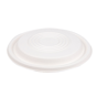 Tampa baixa em Cana de Acar 214x10mm para Tigela em Cana de Acar Branco 8x50un