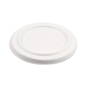 Tampa Rasa em Cana de Acar 120x12mm para Tigela em Cana de Acar 360ml 12oz Branco 10X50un