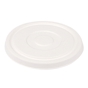 Tampa baixa em Cana de Acar 160mm para Tigela em Cana de Acar 500ml 16oz Branco 600un
