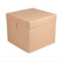 Caixa Alta em Cart�o Micro-canelado para Pastelaria Castanho 356x356x305mm 30 un