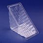 Embalagem de Plstico Triangular sem Tampa para Sandes Tripla 1500 un