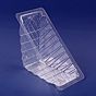 Embalagem de Plstico Triangular sem Tampa para Sandes Dupla 1000 un