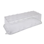 Tampa de Pl�stico PET/RPET Transparente Actipack 384x168x85mm 120 un