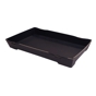 Bandeja Preta para Sushi 191x111x22mm 400 un