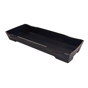 Bandeja Preta para Sushi 196x66x22mm 400 un