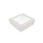 Embalagem Estanque + Tampa com janela OPP 140x140x50mm 10x25un