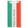Saqueta Talheres Celulose Pizza Pasta 112x225mm + Guardanapo Tissue 2 folhas 330x400mm 400 un