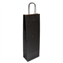 Saco para Garrafa Preto Asa Retorcida - 140+80x400un 250 un