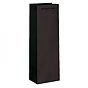 Saco para Garrafa Preto com Pega em Cordo - 123+78x360mm 10 un