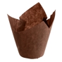 Cpsula Tulipa Twist em Papel Castanho para Muffin 160x160mm 2000 un