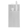 Guardanapo Airlaid 400x400mm Kangaroo Cinzento 14x50 un