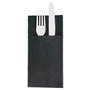 Guardanapo Airlaid 400x400mm Kangaroo Preto 14x50 un