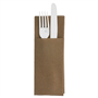 Guardanapo Airlaid 330x400mm Kangaroo Chocolate 14x50 un