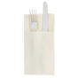 Guardanapo Like-Linen 400x400mm Kangaroo Creme 14x50 un