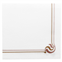 Guardanapo Double Point 400x400mm Maxim Castanho 24x50 un