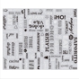 Papel Anti-Gordura com Aluminio 310x380mm Parole 1000un