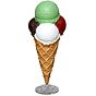 Cone com 4 bolas (AxD) 2000x750mm