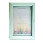 Porta Menus Luminoso de Parede 1xA3 400x520x32mm