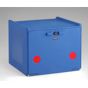 Caixa para Motas Parede Dupla LLDPE 90L 560x520x440mm Azul