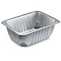 Forma de Aluminio Rectangular Paredes Lisas Bordo G 1900cc - AS221900