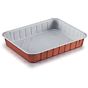 Forma de Aluminio Lacado Rectangular Bordo G 1190cc - R11G