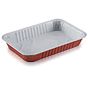 Forma de Aluminio Lacado Rectangular Bordo G 910cc - R12G