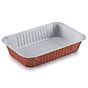 Forma de Aluminio Lacado Rectangular Bordo G 800cc - R1G