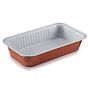 Forma de Aluminio Lacado Rectangular Bordo G 1130cc - R47G