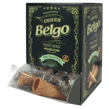 Cone de Baunilha Royal sem Glten Empaquetado individualmente 38un