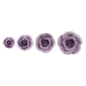 Conjunto de Rosas de cor Violeta em Acar Modecor 17 un