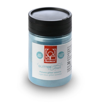 Glitter em P� Azul Celeste Modecor 30g