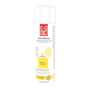 Colorspray Amarillo sin colorantes Pastel Modecor 250ml
