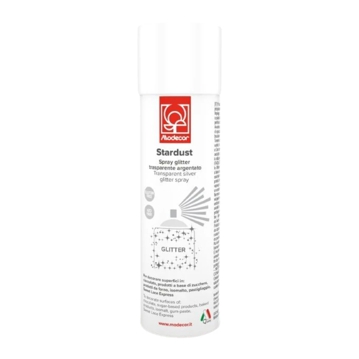 Stardust Brillo Transparente Plateado Modecor 250 ml