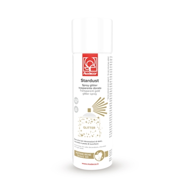 Stardust Brillo Transparente Dorado Modecor 250 ml