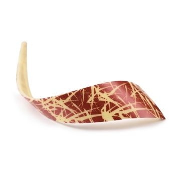 Decora��es de Chocolate Modecor - Virgula Chocolate Branco Paprica 76 un