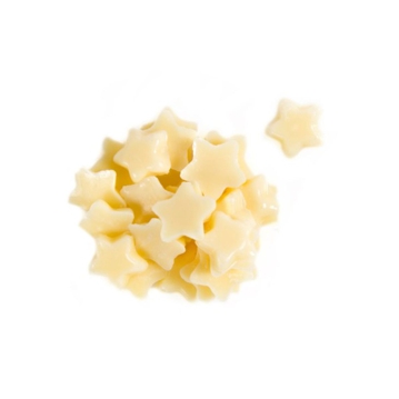 Dobla Granulados e Crocantes - Sprinkle stars white 0,6kg