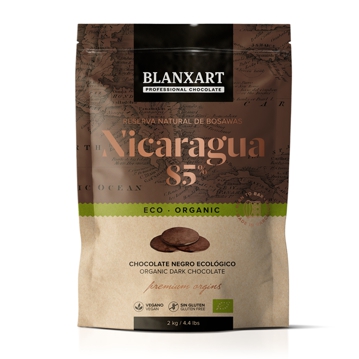 Chocolate Organico Blanxart Nicaragua 85% 4x2kg
